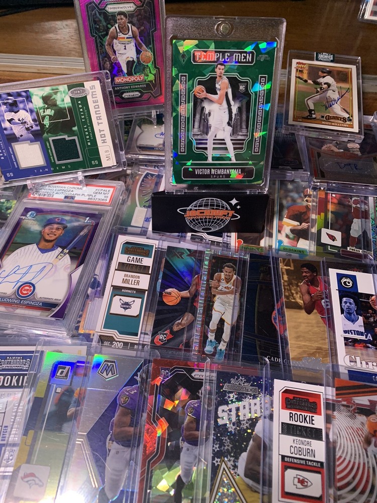 Huge Sports Card Collection Lot 200 Plus Cards Beautiful Collection!!🔥🔥