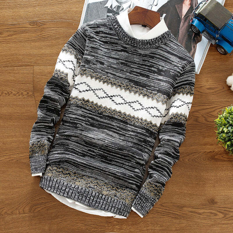 Fall/winter men's pullover casual sweater
