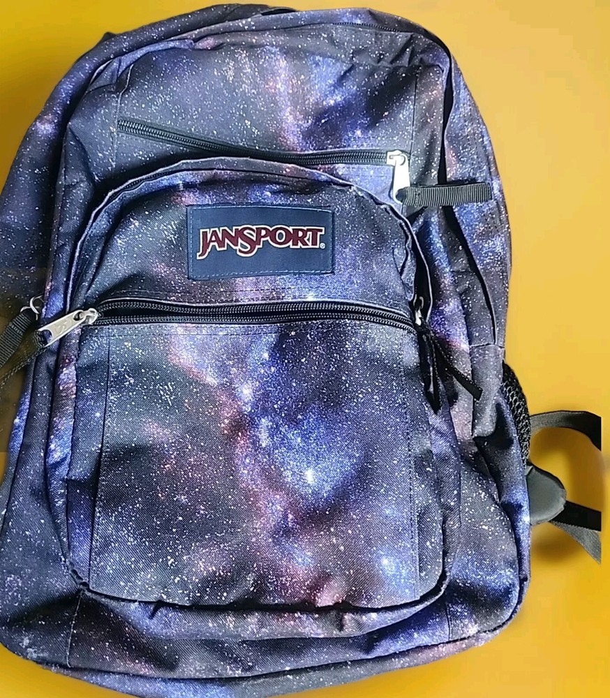 $60 JanSport Big Student Backpack Galaxy  Lightweight Near Mint Nwot