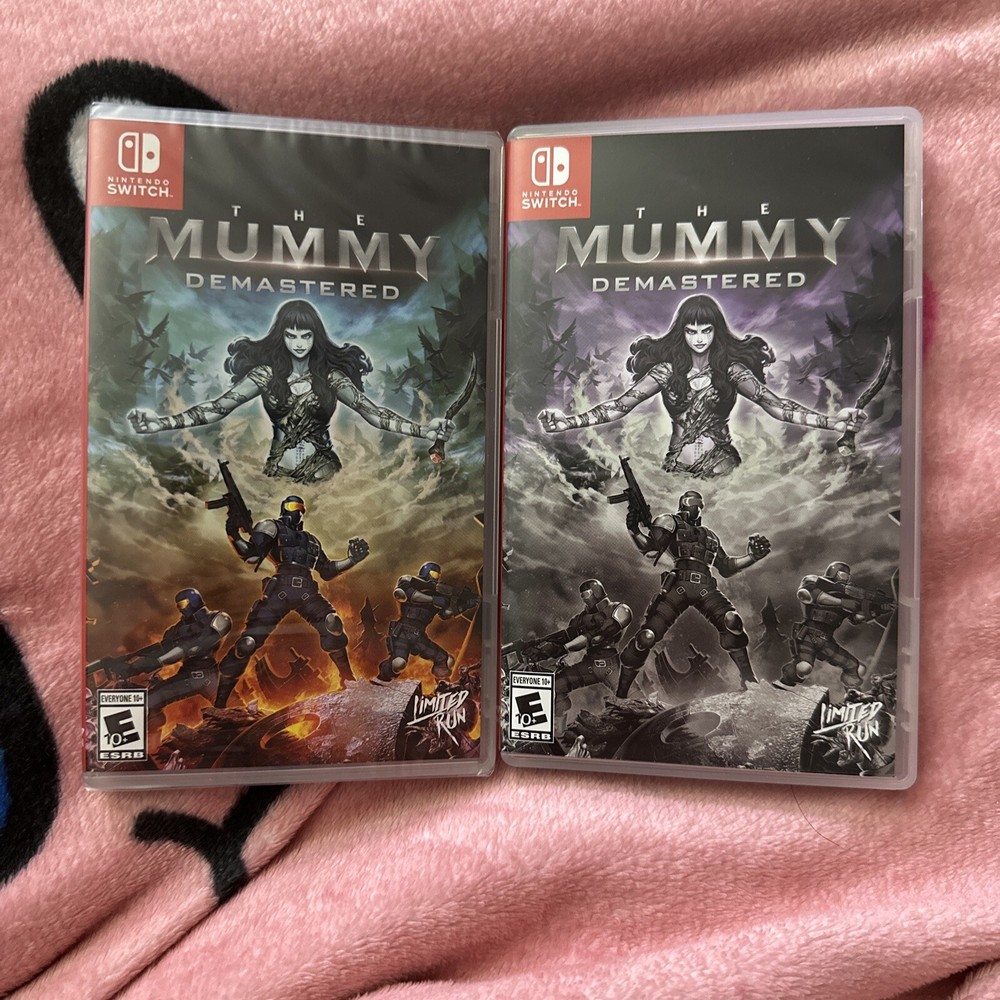 The Mummy Demastered (Nintendo Switch) Limited Run Games New Sealed WITH VARIANT