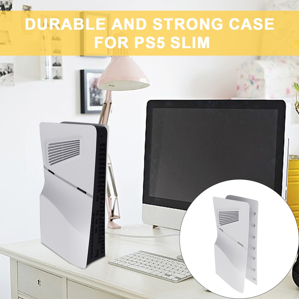 Replacement Case for Ps5 Slim Console Impact-resistant Cover Protective Shell