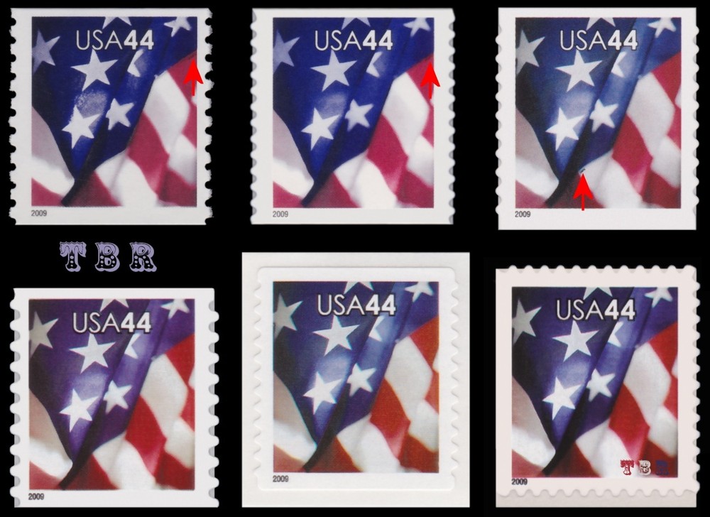 4391-95 4395 4396 Flags 44c USA Complete Set of 6 Varieties 2009 MNH - Buy Now-image