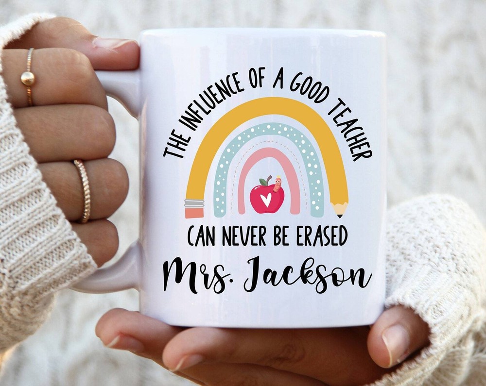 Personalized Teacher Mug Funny Teacher Gifts Teacher Name Mug Teacher Coffee Mug