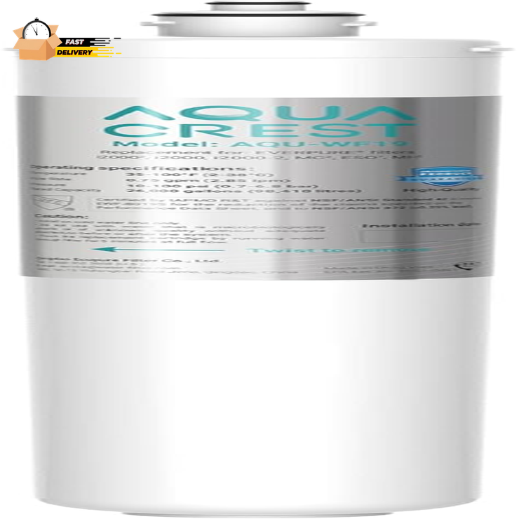 i2000 Under Sink Water Filter Replacement Cartridge for 26,000 Gallons, Premium USA-Made Filtration System
