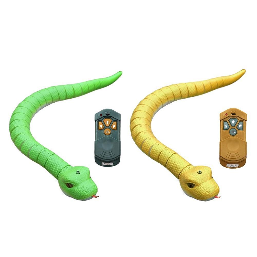 Remote Control Rattlesnake Prank Electronic Snake Toy Kid Animal Trick Terrify