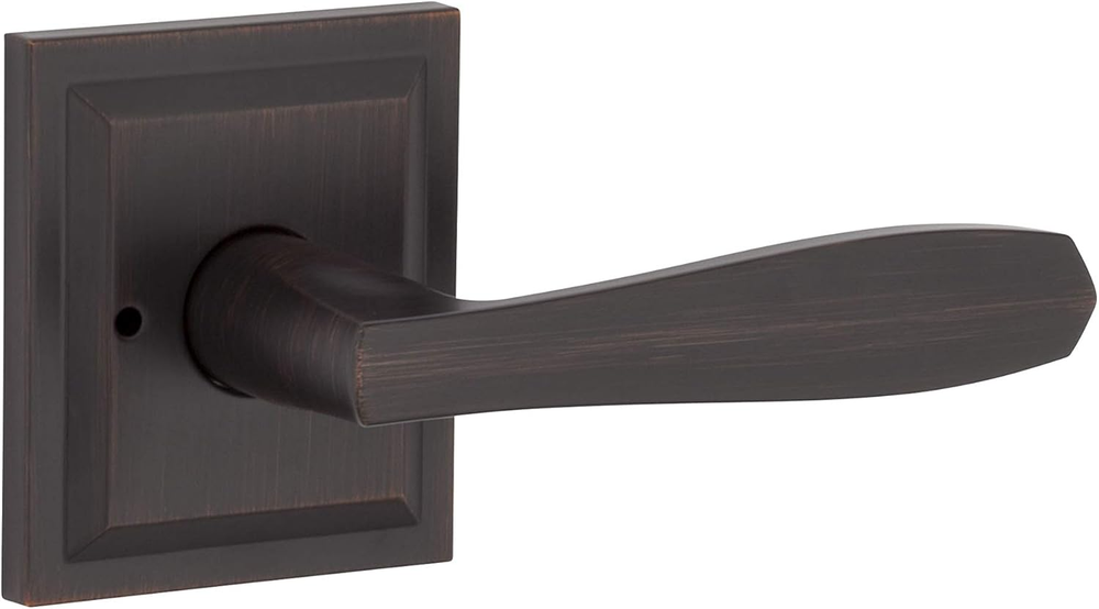 Torrey, Interior Privacy Door Handle Reversible Lever for Bedroom/Bathroom, Key
