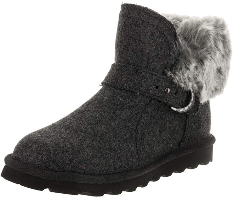 Bearpaw Braydon Charcoal Grey Boots for Men Size 11