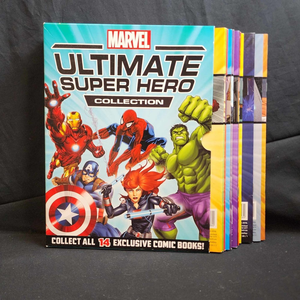 Marvel Ultimate Super Hero Collection: 14 Comic Books ( Paperback 2016) Boxset