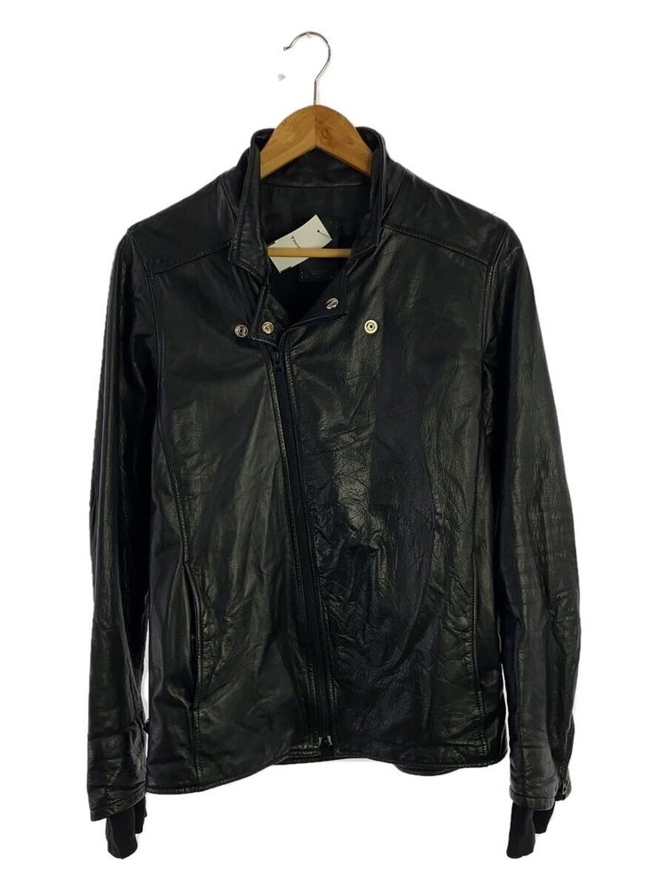 Shama Black Leather Blouson Jacket Style 1266