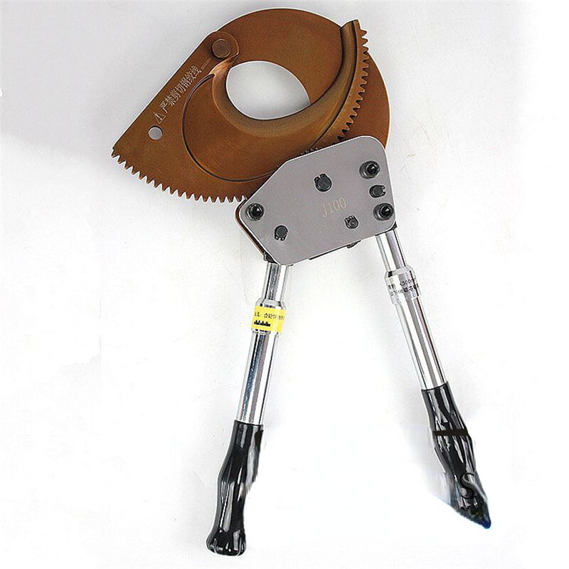 J100 Ratchet Cable Cutter for 100mm or 3x300mm2 Armored Cu/Al Cables