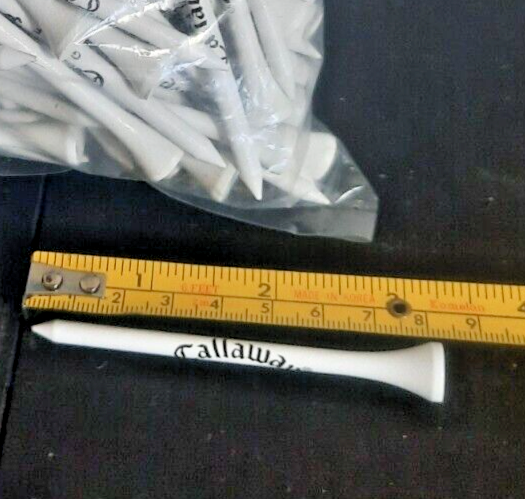 Callaway Golf Wood Tees 25 count with LOGO 3-1/4