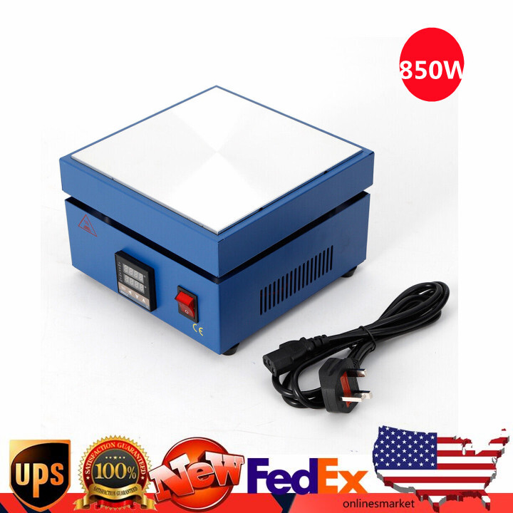 Cellophane Sealing Machine Electronic Hot Plate Preheat Soldering Station 850W