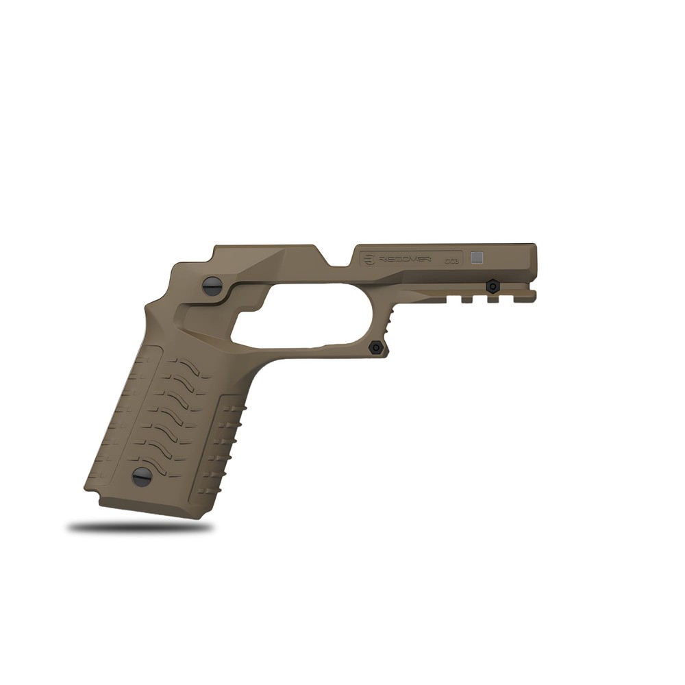 Recover CC3 H 1911 Grip & Rail System, Desert Sand, Universal