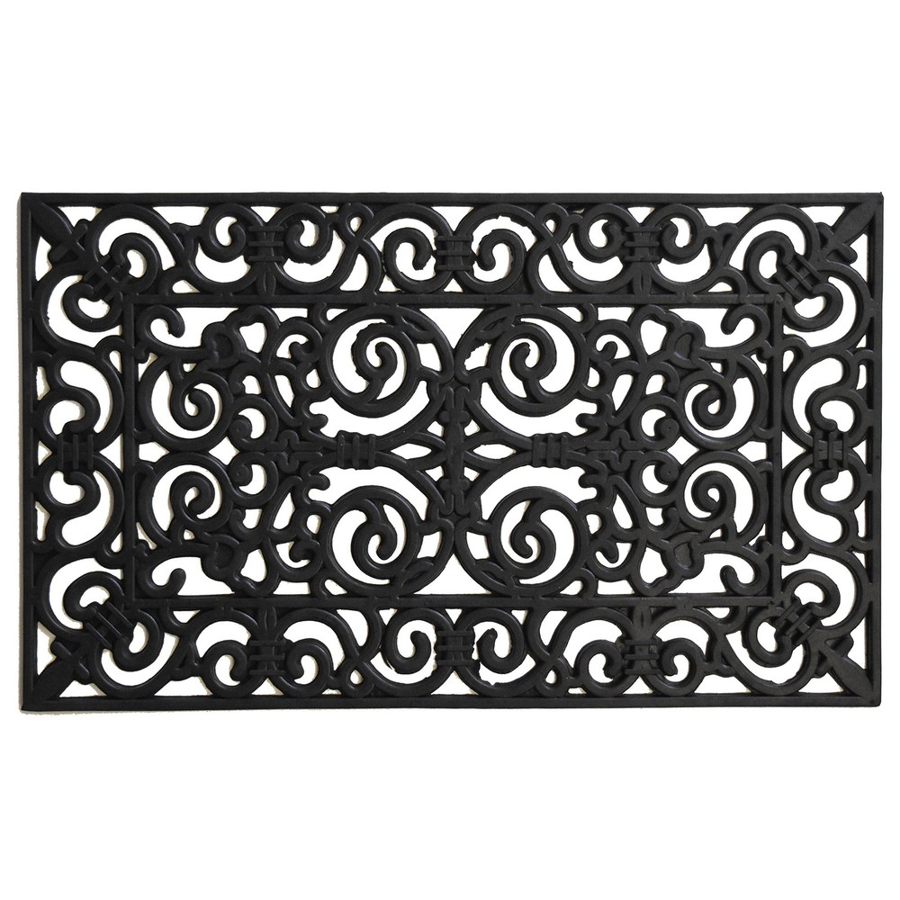 Durable 24x36 Gauntlet Rubber Doormat for Enhanced Home Entryway Protection