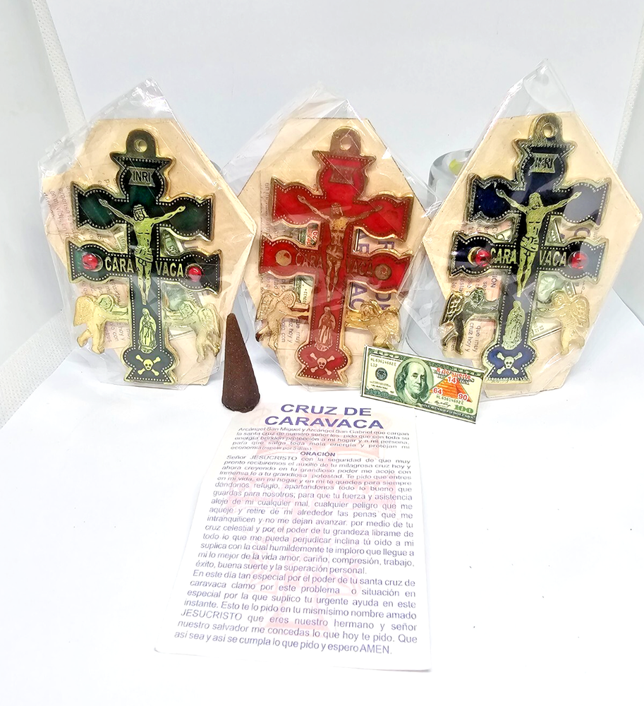 Caravaca Cross for Protection Wishes and Spiritual Guard