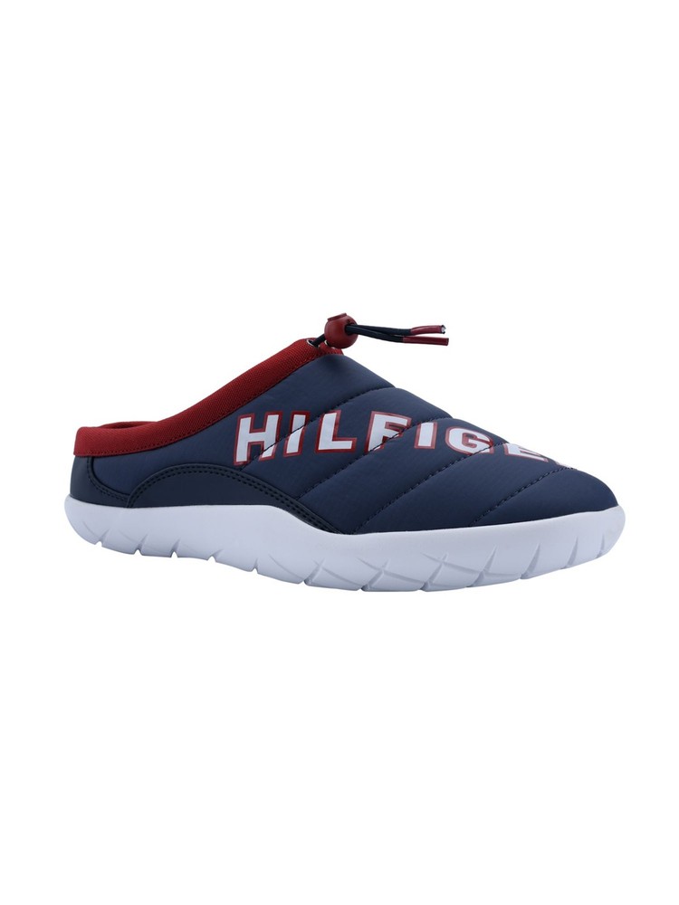 Tommy Hilfiger Navy Toggle Teller Platform Sneakers for Men Size 9.5 M