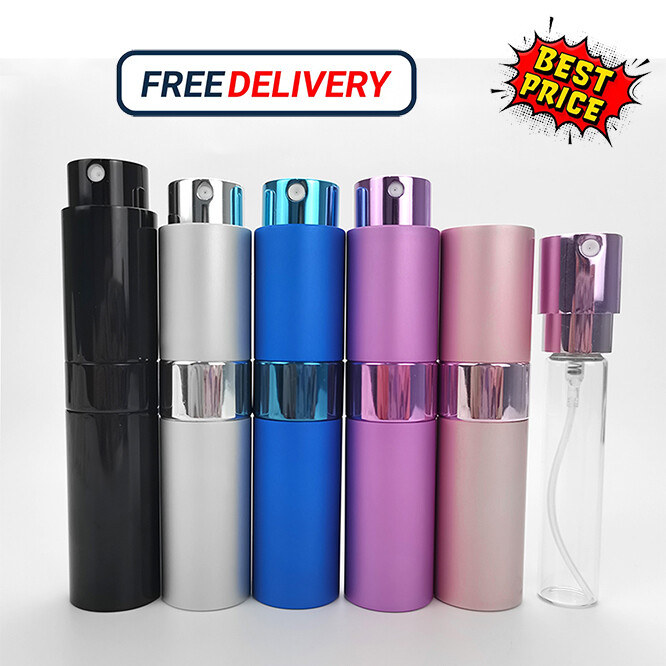Mini Portable Travel Perfume Atomizer Small Bottle Disinfectant Spray Refillable