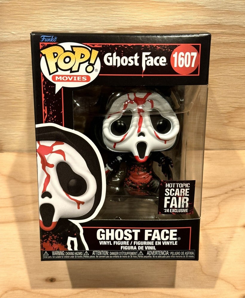 Funko Pop Ghost Face Scare Fair Hot Topic Exclusive Ships Now