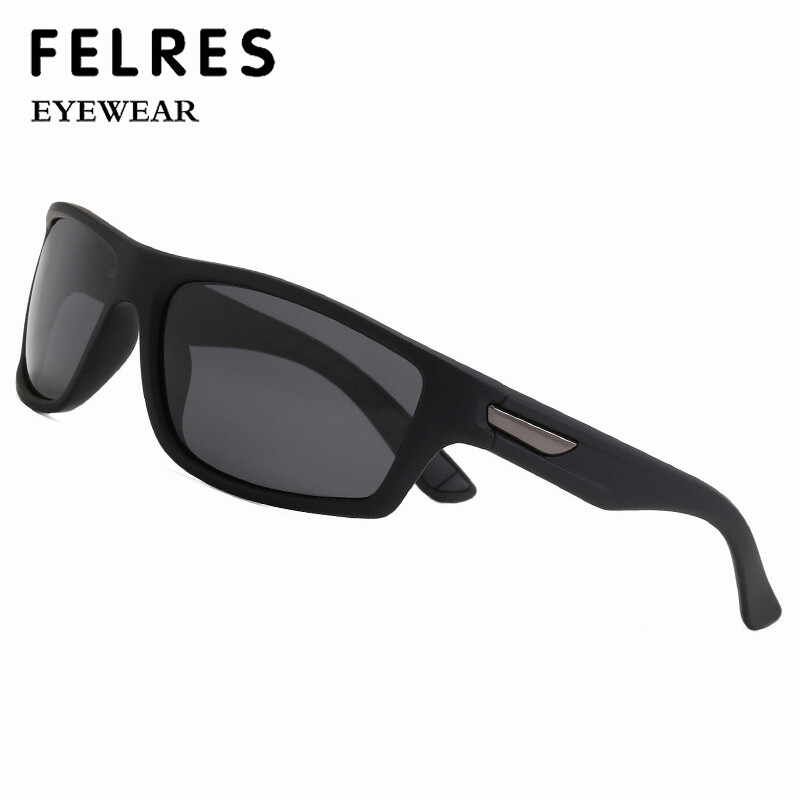 Square Polarized Sports Sunglasses Men Women Outdoor Driving Shade Glasses UV400