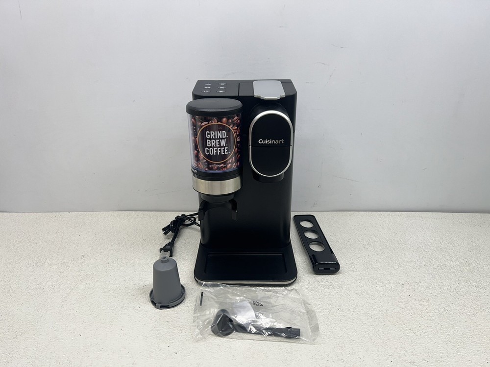 Cuisinart Grind & Brew Single-Serve Coffeemaker DGB-2 in Black