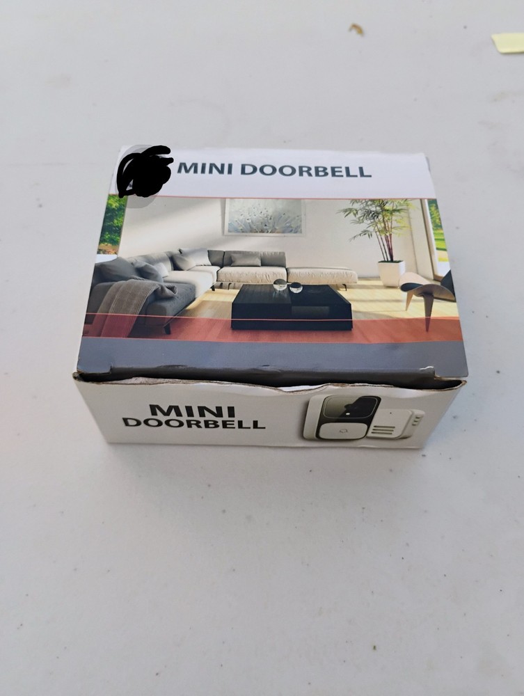 Mini Smart WiFi Doorbell Camera with Intercom & Chime