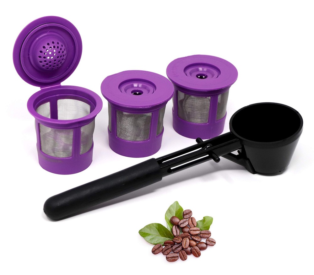Reusable K Cups Coffee Filter Pod for Keurig 1.0 & 2.0 Machines - Coffee Scoo...