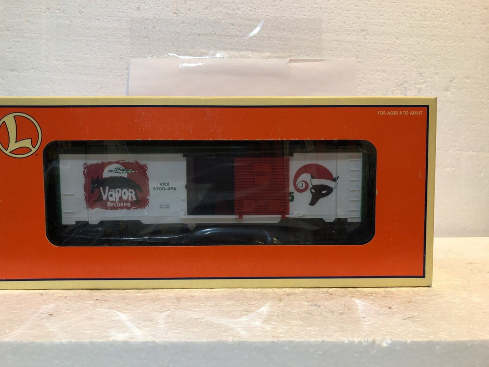 O Scale Trains Lionel Vapor Records Box Car 9700496