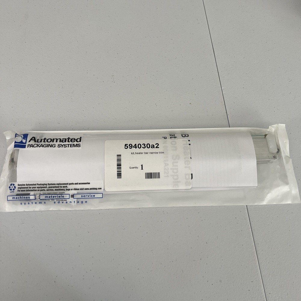 594030A2 Autobag AB180 Kit Heater Bar Trim Automated Packaging Systems-image