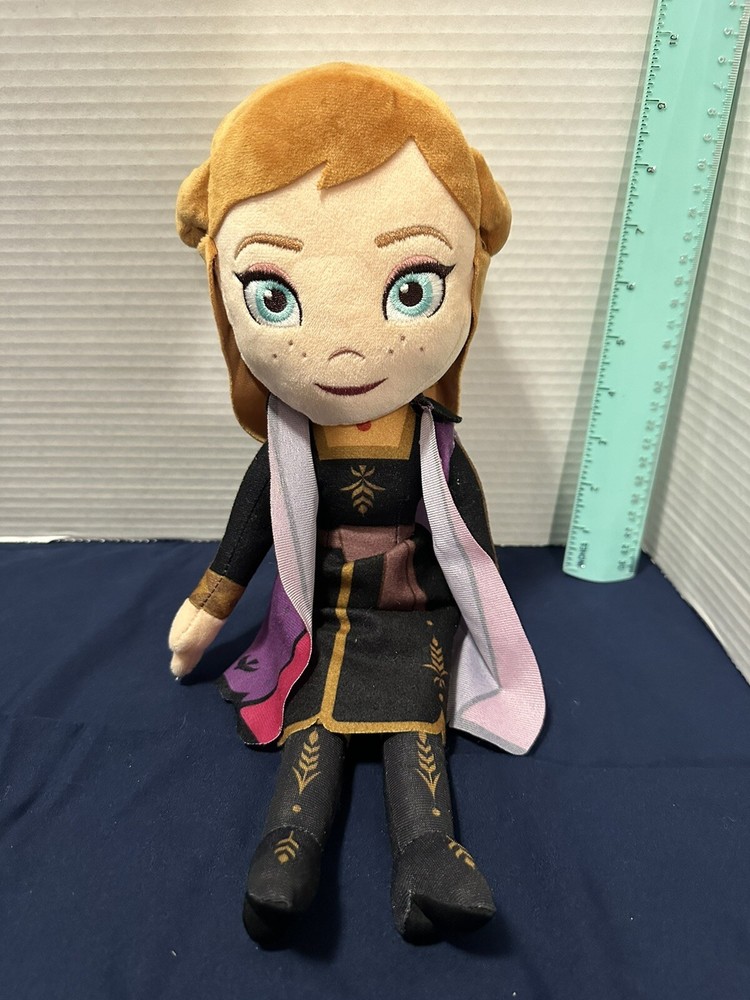 Disney Frozen 2 Anna Kohls Cares Plush Soft Doll Stuffed Animal Toy
