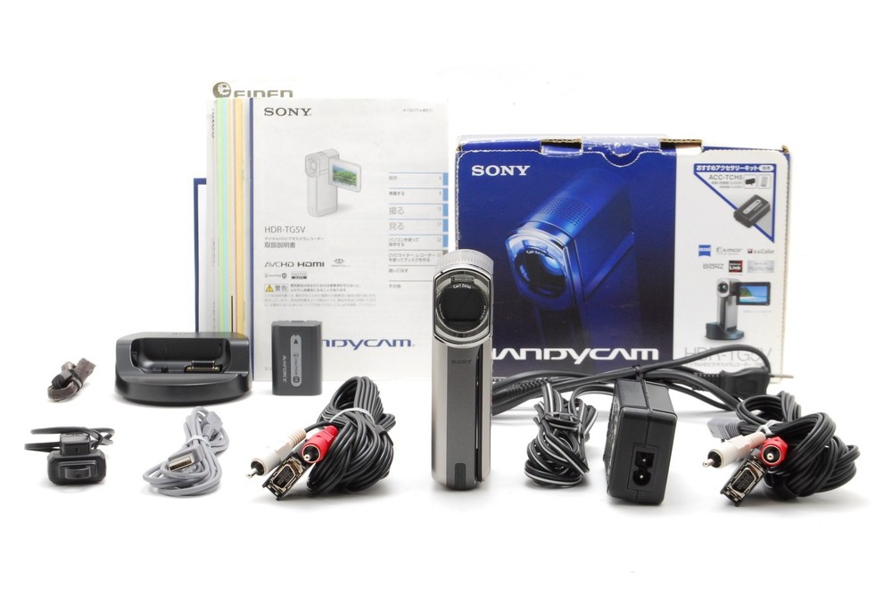 Sony HDR-TG5V HD Handycam Camcorder Mint Condition with Box Japan Import