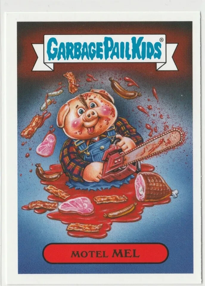 Motel Mel Garbage Pail Kids GPK 2019 Revenge of Oh the Horror-ible #10a