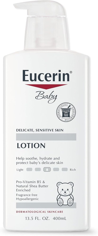 Eucerin Hypoallergenic Fragrance-Free Baby Body Lotion