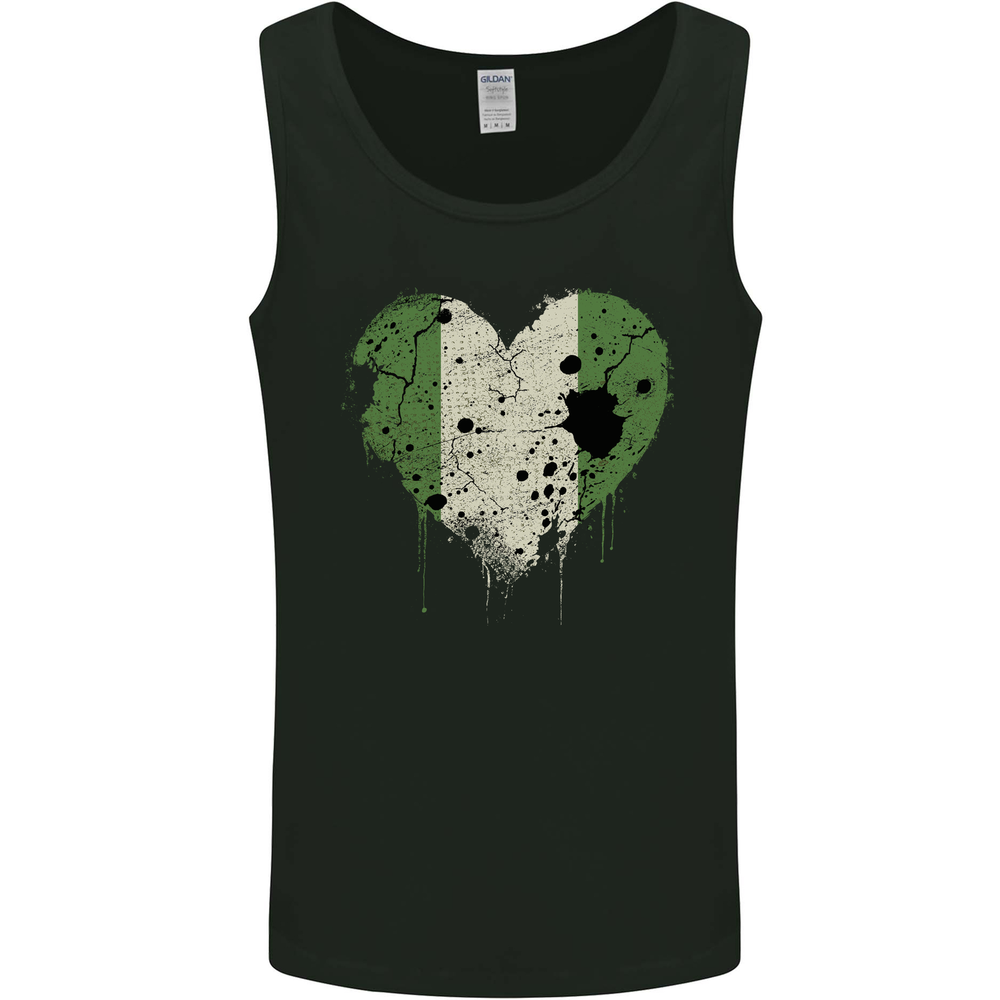 Love Niger Flag Nigerien Day Football Mens Vest Tank Top