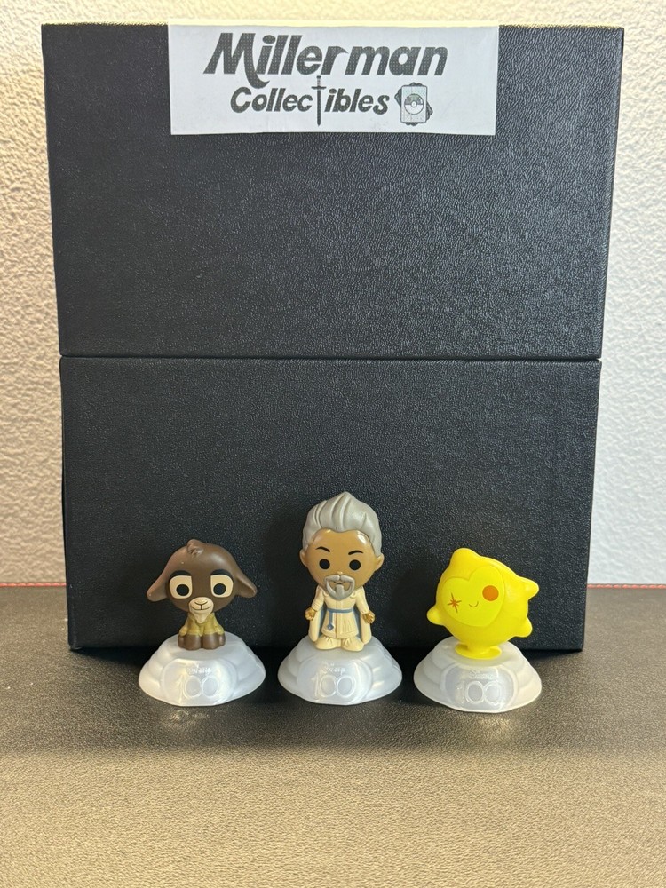 McDonald's 100 Years Of Magic Disney 2023 (x3) Disney Wish LOT!