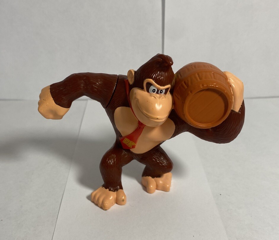 2023 McDonald's Super Mario Bros Happy Meal Toy #6 Barrel Donkey Kong