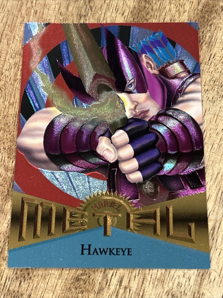 1995 Marvel Metal #22 Hawkeye