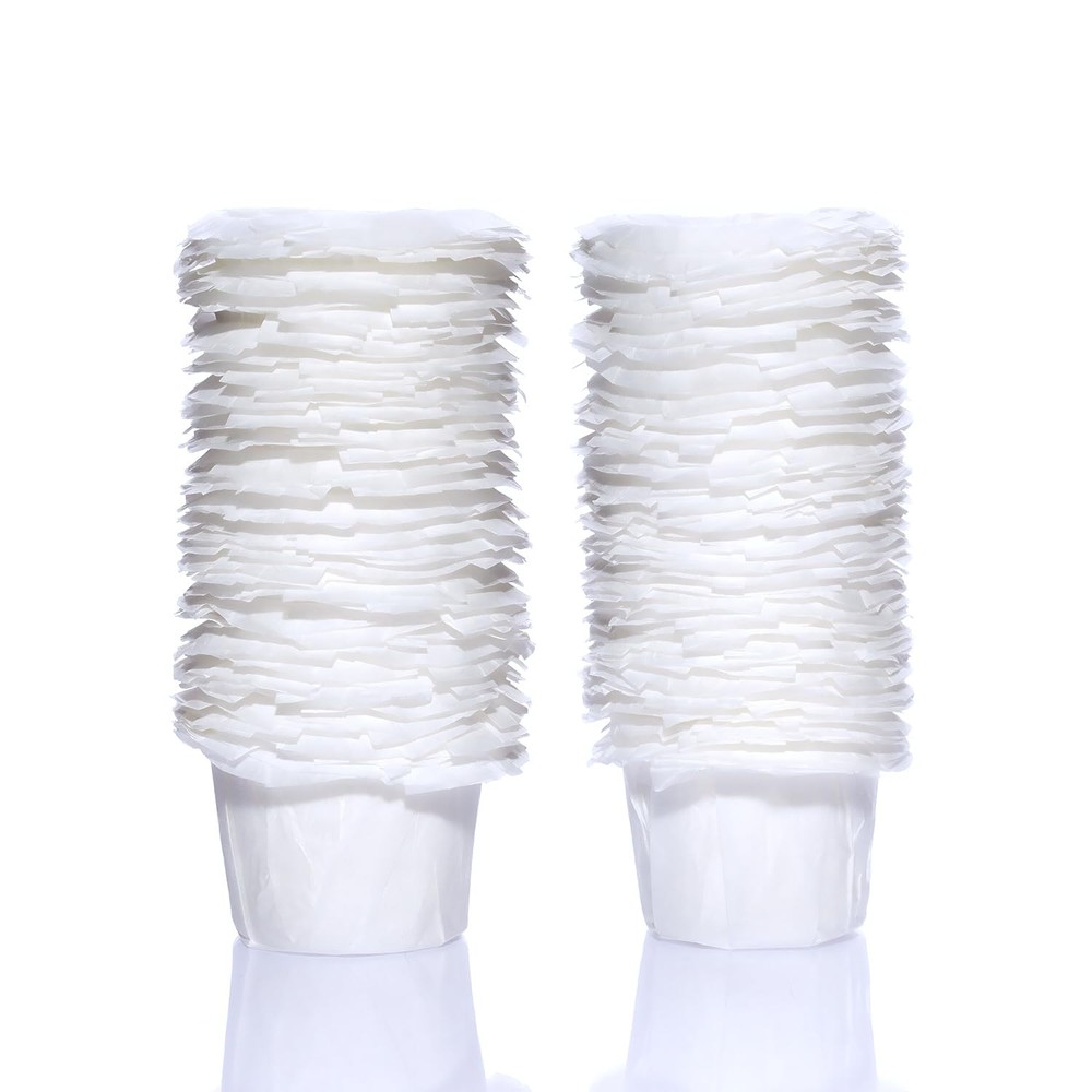 100-Count Disposable K-Cup Paper Filters for Keurig – Reusable & Eco-Friendly