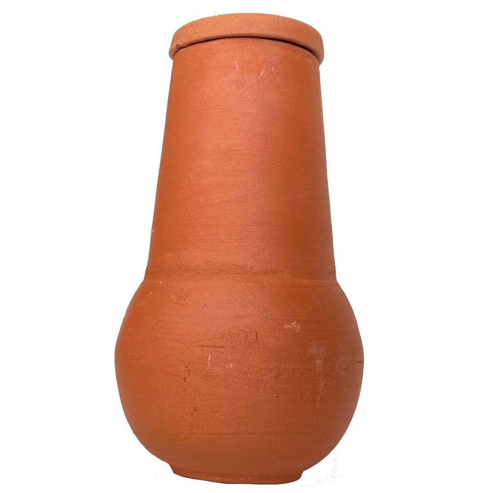 Dripping Springs OLLAS Medium Clay Watering Pot, Clay Garden Irrigation, 1.5 qt