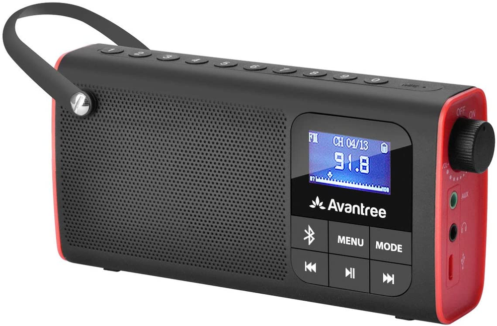 Sony SP850 Compact FM Radio Bluetooth Speaker SD AUX Portable Rechargeable