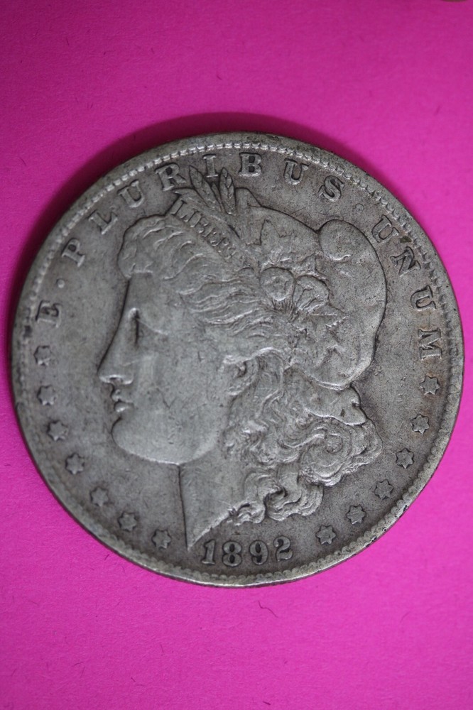 1892 O Morgan Silver Dollar Liberty Rare Key Date Coin New Orleans Mint 181