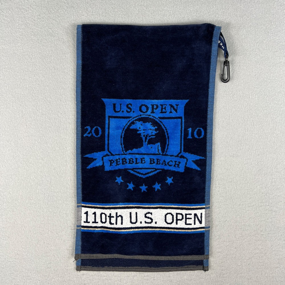 2010 US Open Pebble Beach Golf Towel USGA Member Official Memorabilia 110th