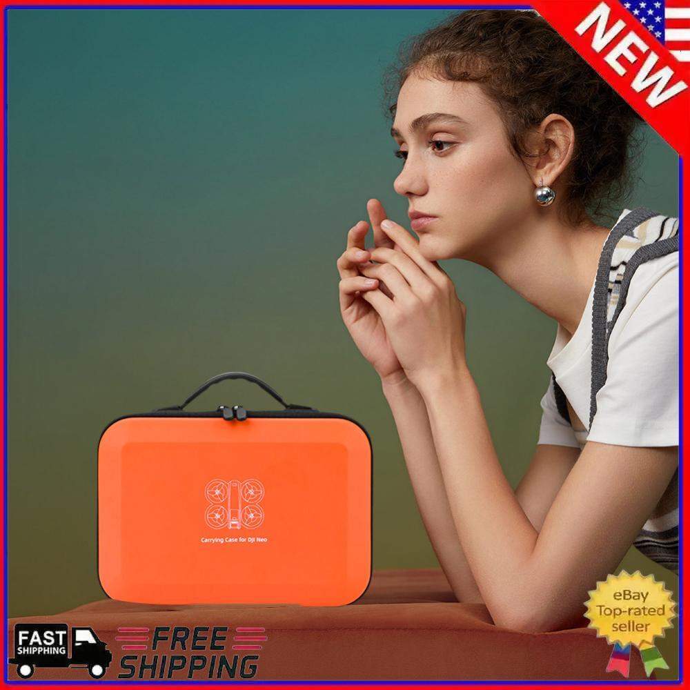 PU Hard Travel Storage Bag Drop-resistant Hard Shell Handbag for DJI Neo Drone