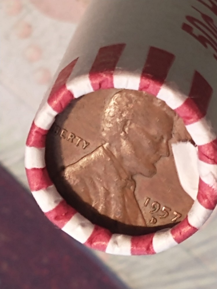 OBW Wheat Cent Penny Ender 50 Cent Roll