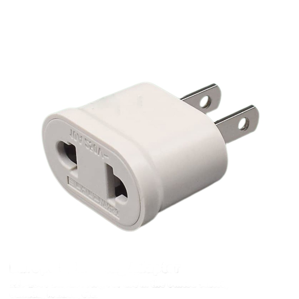 3pcs Travel Charger Converter EU to US European Adapter Plug for Power Adapter