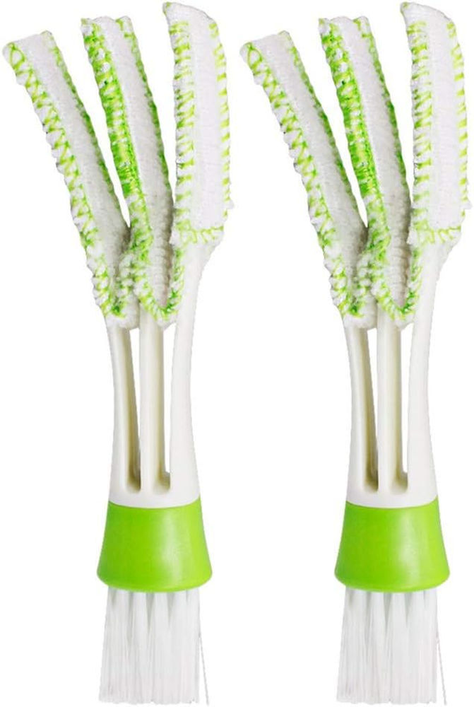 Mini Duster for Car Air Vent, Automotive Air Conditioner Cleaner and Brush, Dust