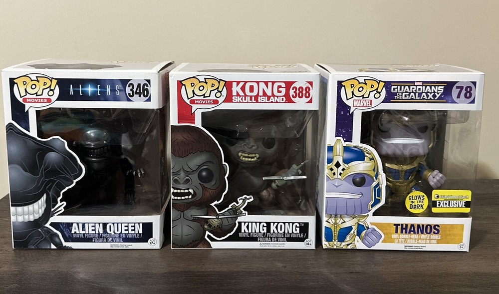 3 Large Size Pop Toys