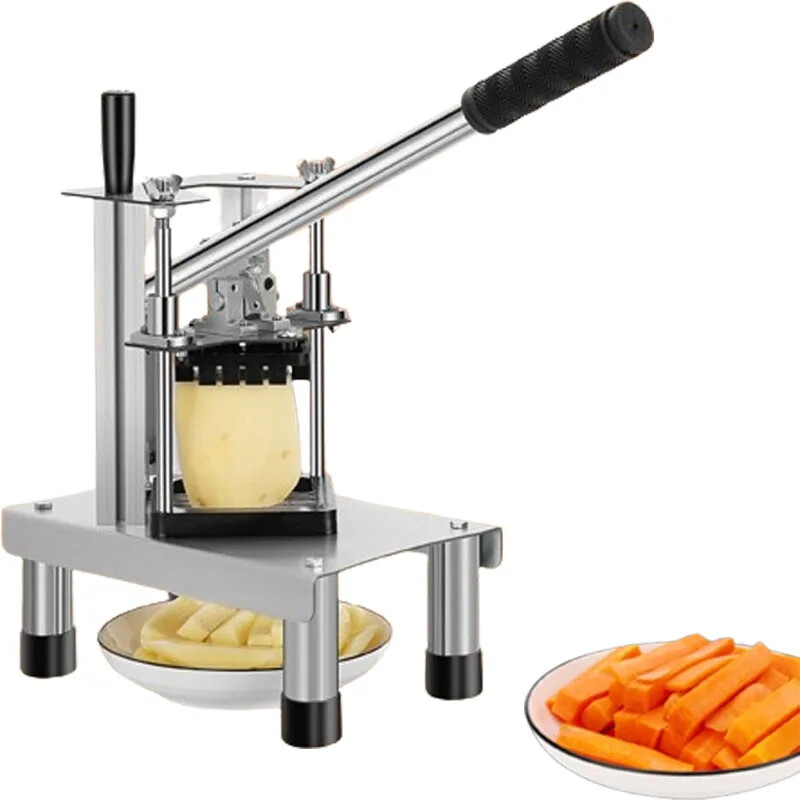 Commercial Home Vegetable Chopper Potatos Onions Manual Slicer Fruit Cutter