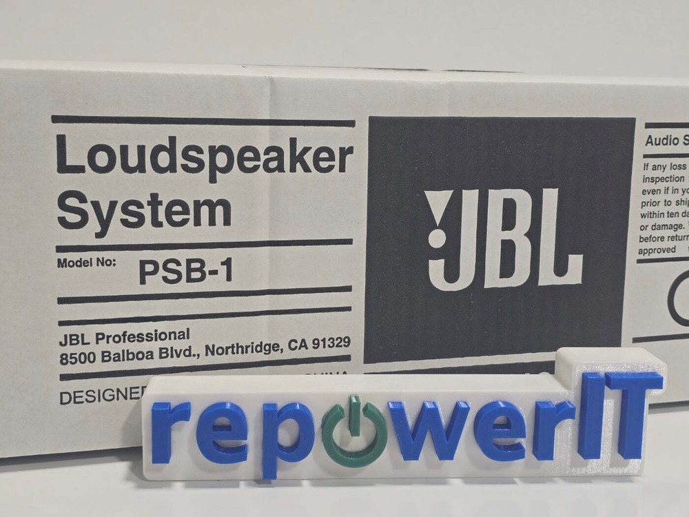 NEW IN BOX USA UPC JBL Pro SoundBar PSB-1 Commercial Grade 2-Channel Sound Bar