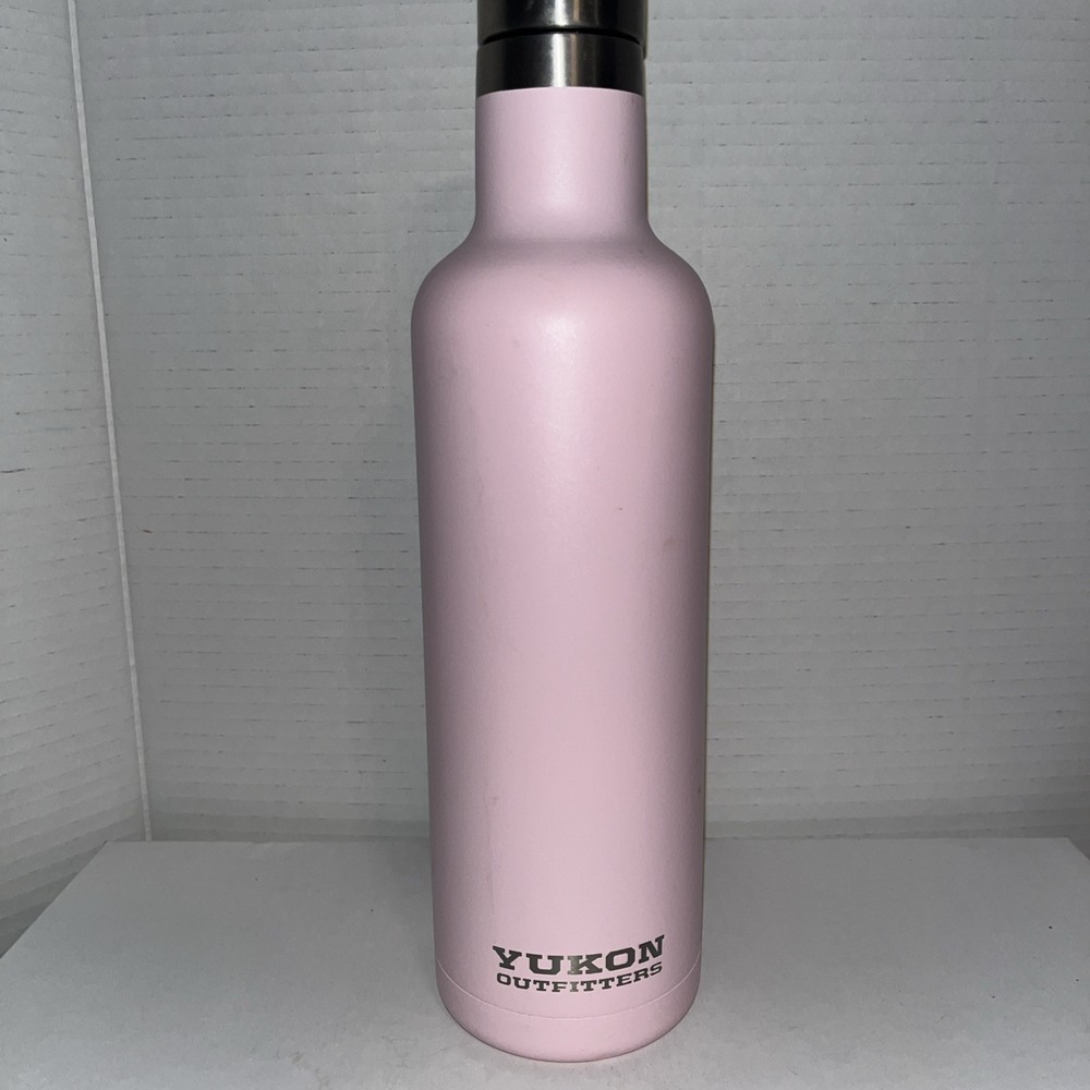 yukon outfitters 25 oz pink canteen