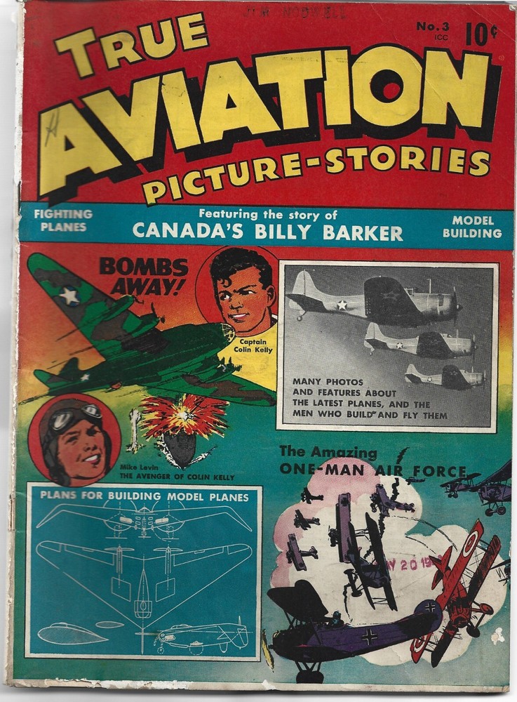 TRUE AVIATION PICTURE-STORIES #3, JUNE-JULY 1943
